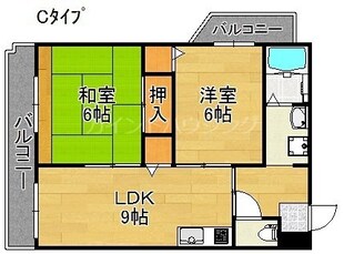 住ノ江駅 徒歩3分 5階の物件間取画像